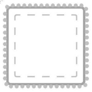 Square + Pom-Poms