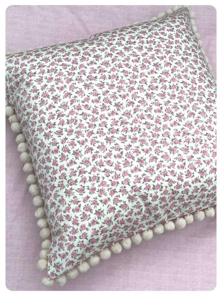 large floor cushion floral fabrics