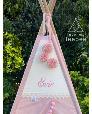 childrens pom poms teepee toppers