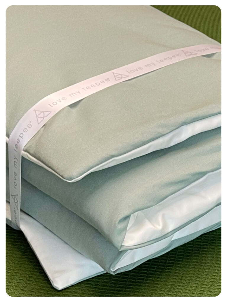 childrens teepee floor mat plain fabric